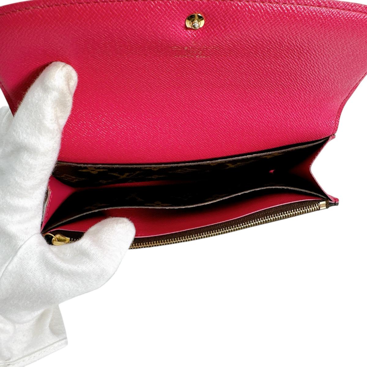 ルイヴィトン LOUIS VUITTON 長財布
長財布 モノグラム ポルトフォイユ・エミリー モノグラムキャンバス M64202 ブラウン LV
【SS】
【中古】