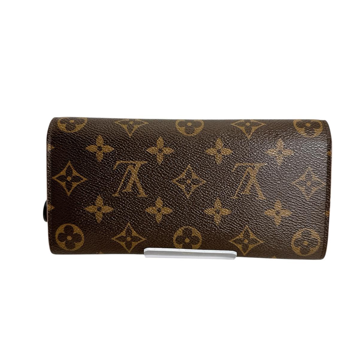 ルイヴィトン LOUIS VUITTON 長財布
長財布 モノグラム ポルトフォイユ・エミリー モノグラムキャンバス M64202 ブラウン LV
【SS】
【中古】