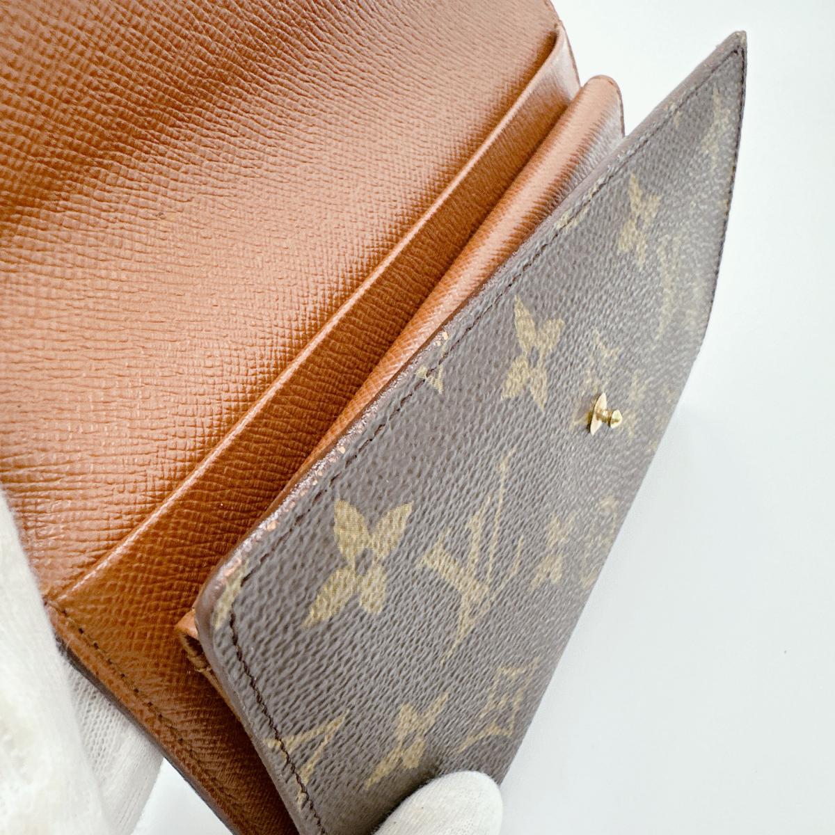 ルイヴィトン LOUIS VUITTON 三つ折り財布
三つ折り財布 モノグラム ポルトトレゾー・エチュイ モノグラムキャンバス M61202 ブラウン LV
【SS】
【中古】