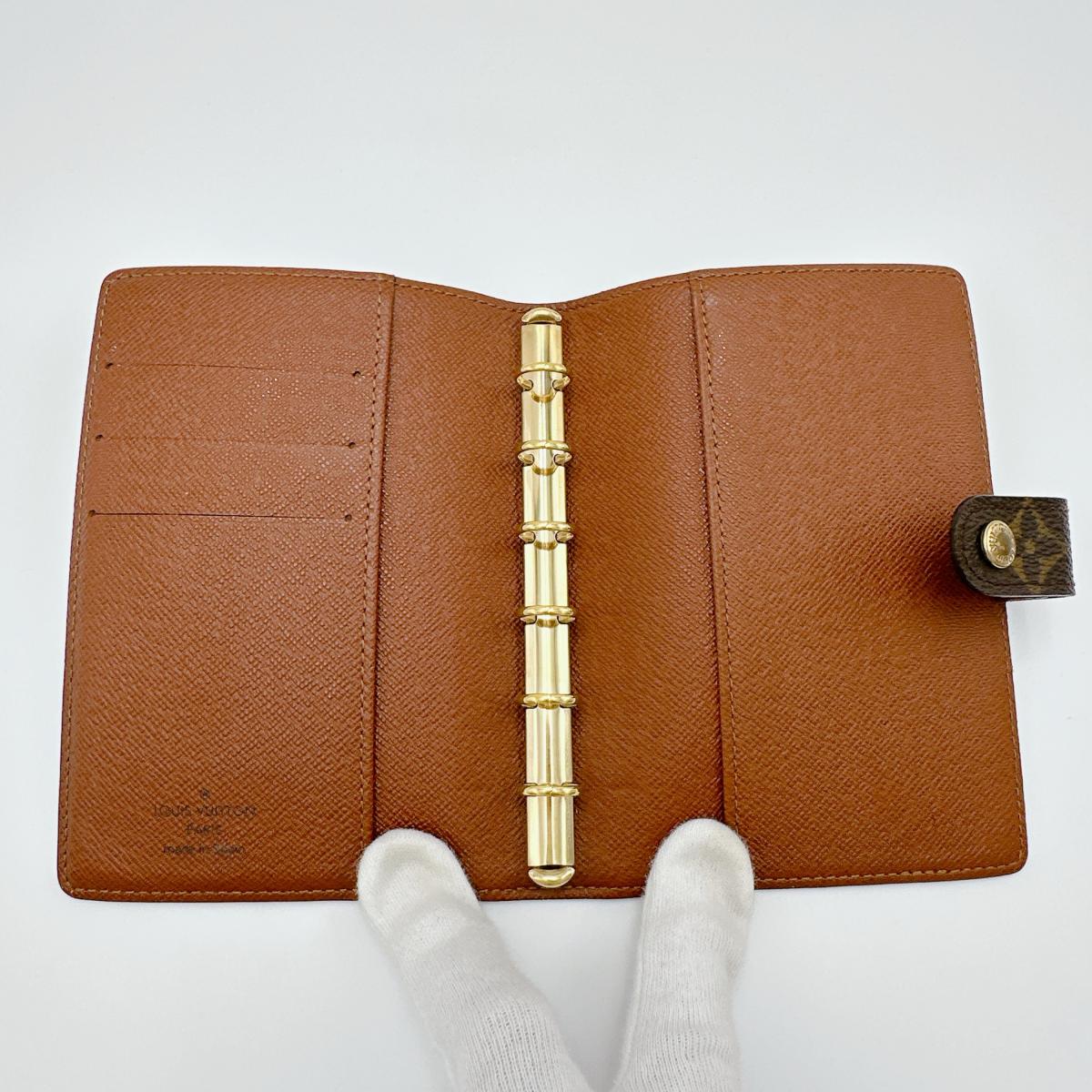 ルイヴィトン LOUIS VUITTON 手帳カバー
手帳ケース モノグラム アジェンダPM モノグラムキャンバス R20005 ブラウン LV
【SS】
【中古】