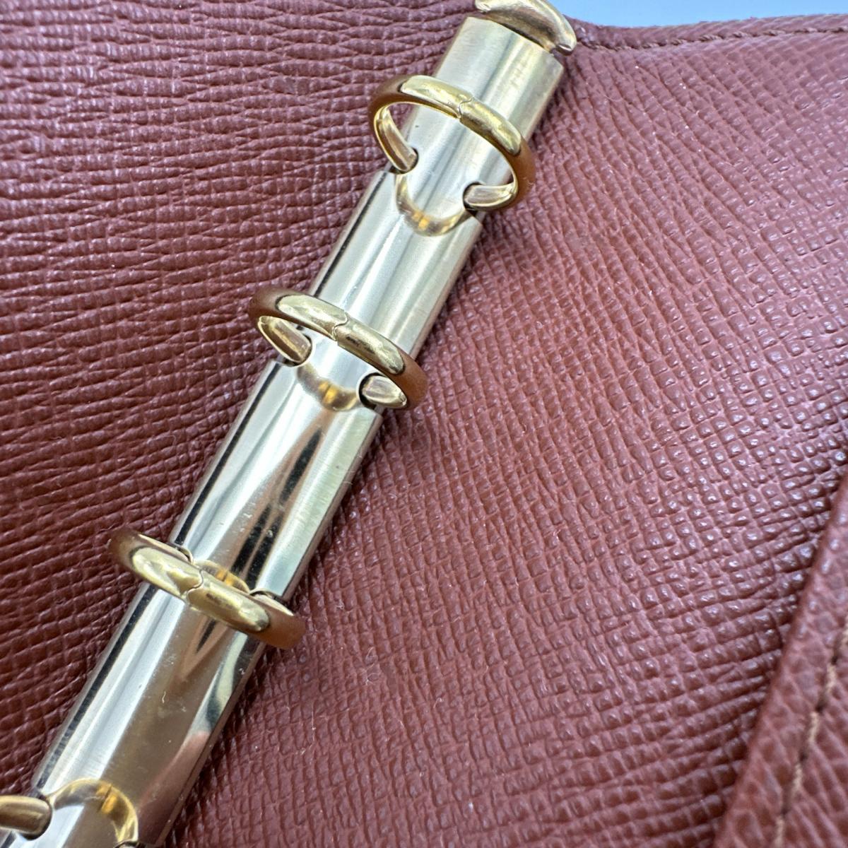 ルイヴィトン LOUIS VUITTON 手帳カバー
手帳ケース モノグラム アジェンダPM モノグラムキャンバス R20005 ブラウン LV
【SS】
【中古】