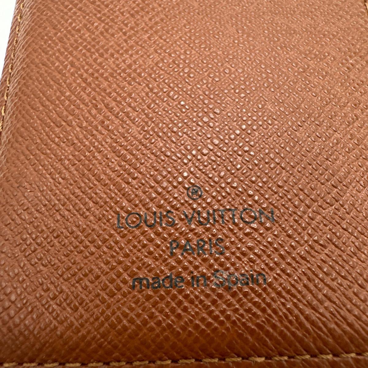 ルイヴィトン LOUIS VUITTON 手帳カバー
手帳ケース モノグラム アジェンダPM モノグラムキャンバス R20005 ブラウン LV
【SS】
【中古】