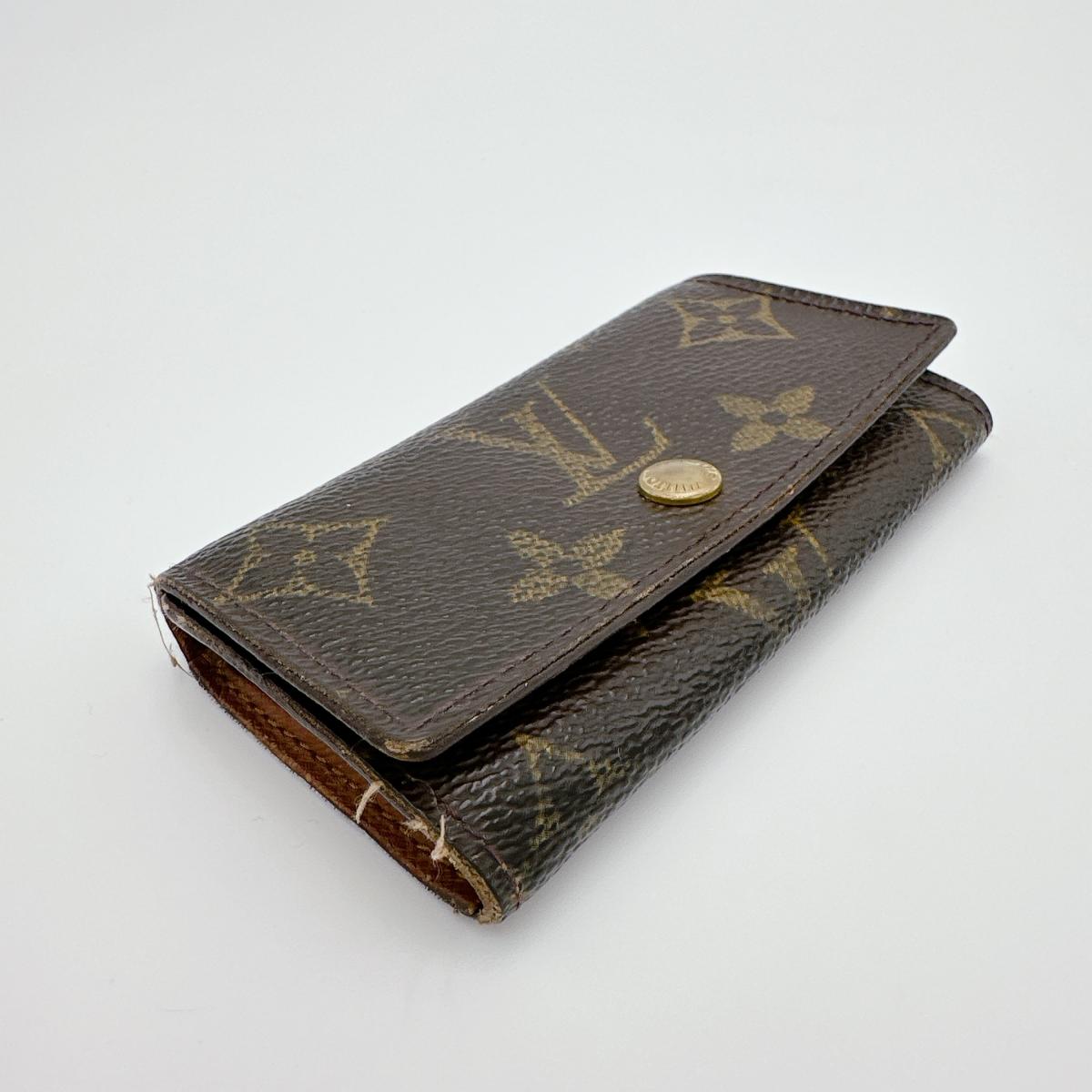 ルイヴィトン LOUIS VUITTON キーケース
4本用キーケース モノグラム ミュルティクレ4 モノグラムキャンバス M62631 ブラウン LV
【SS】
【中古】