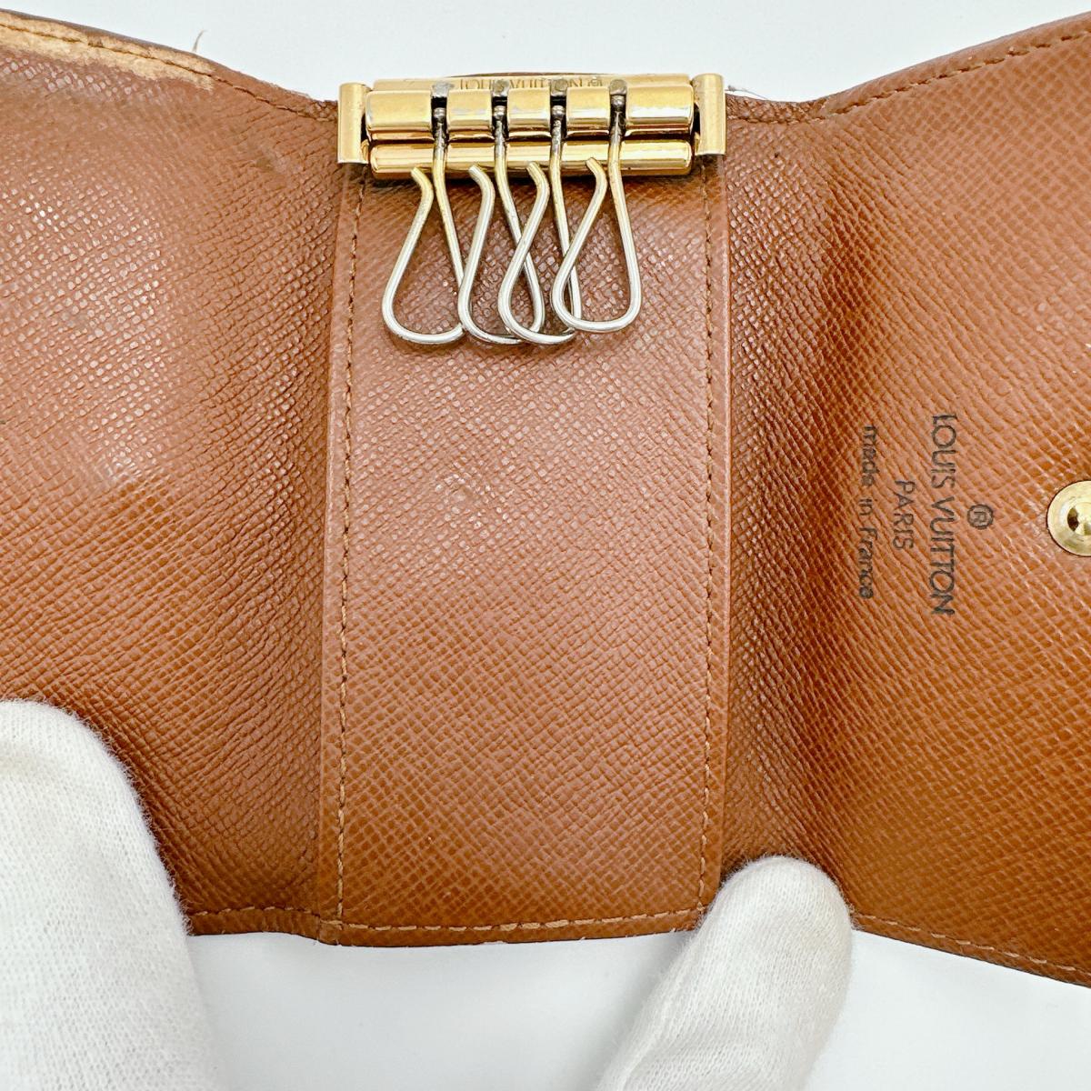 ルイヴィトン LOUIS VUITTON キーケース
4本用キーケース モノグラム ミュルティクレ4 モノグラムキャンバス M62631 ブラウン LV
【SS】
【中古】