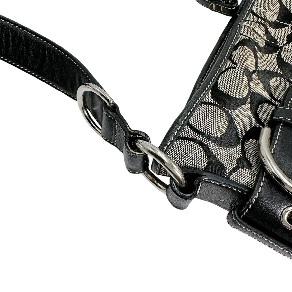 コーチ COACH ショルダーバッグ
ショルダーバッグ シグネチャー 斜め掛け レザー K05M-3574 ブラック 【SS】
【中古】