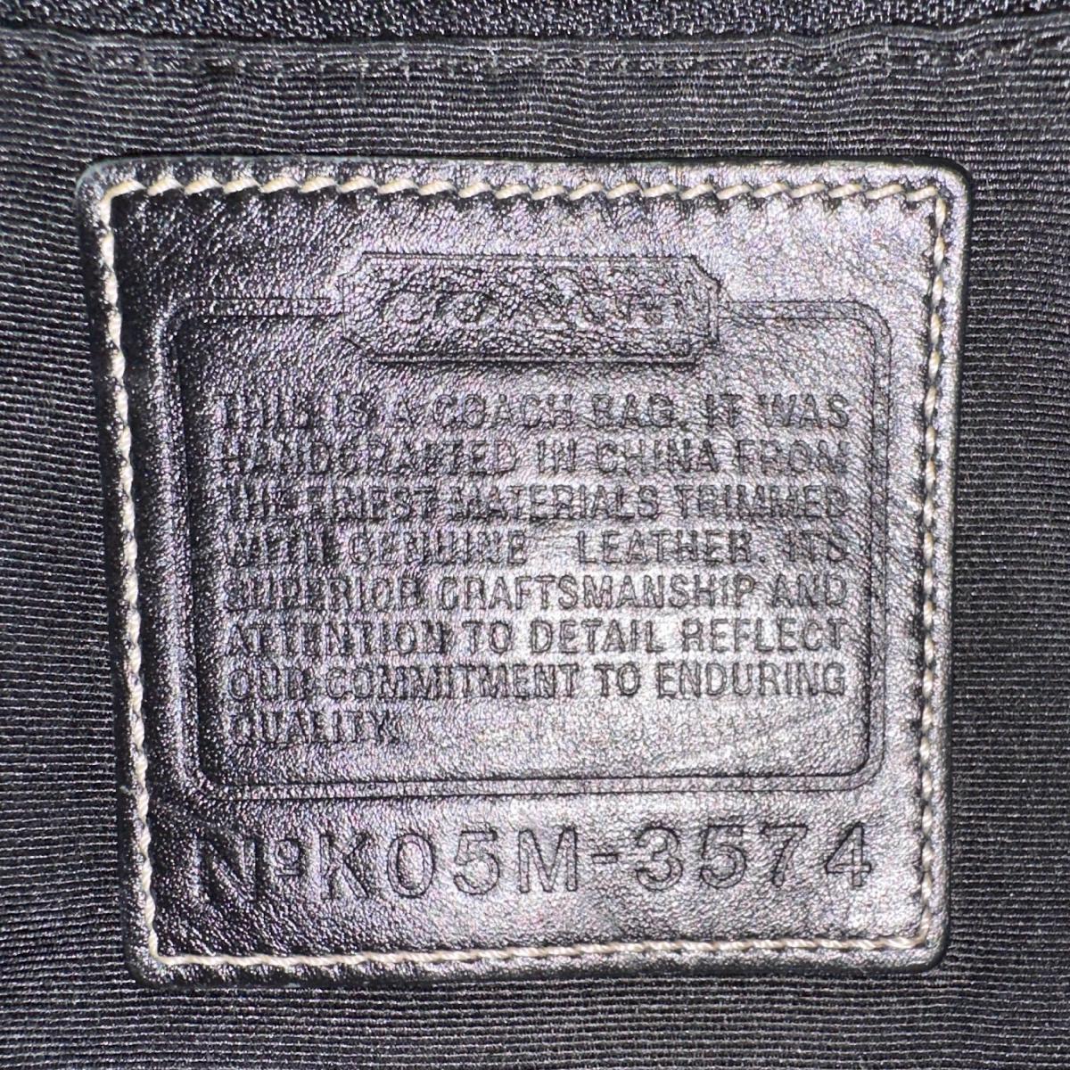 コーチ COACH ショルダーバッグ
ショルダーバッグ シグネチャー 斜め掛け レザー K05M-3574 ブラック 【SS】
【中古】