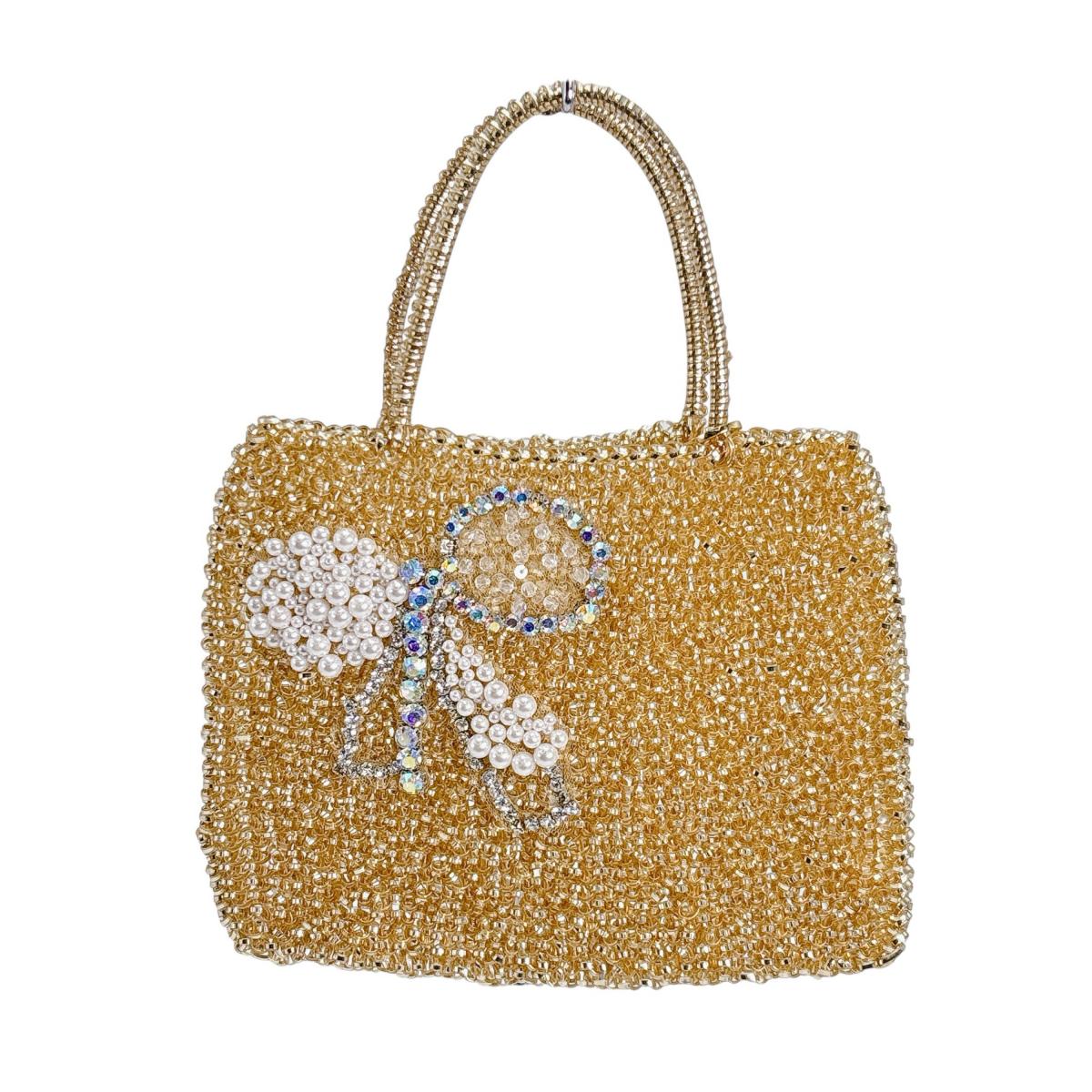 アンテプリマ ANTEPRIMA ハンドバッグ
ワイヤーバッグ リボン 結婚式 ワイヤー イエロー 【SS】
【中古】