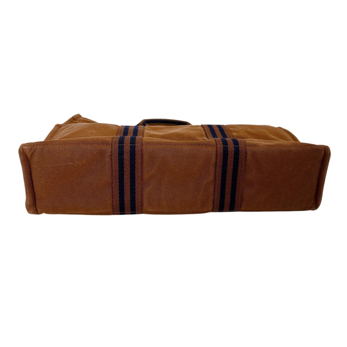エルメス HERMES トートバッグ
ハンドバッグ 定番人気 フールトゥMM キャンバス ブラウン 【SS】
【中古】