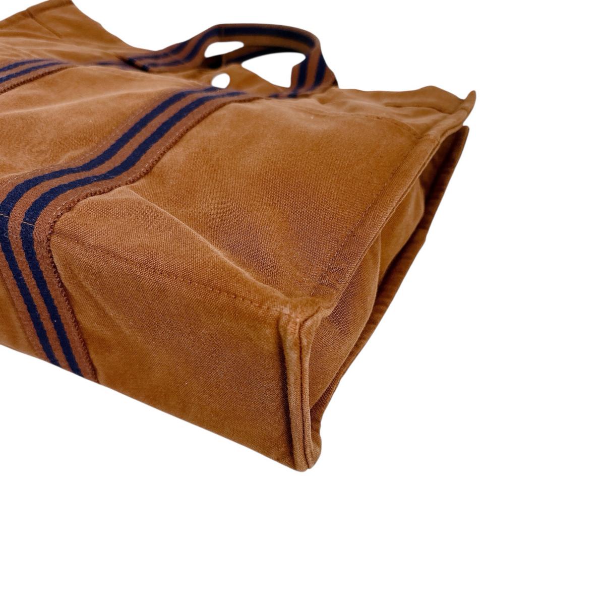 エルメス HERMES トートバッグ
ハンドバッグ 定番人気 フールトゥMM キャンバス ブラウン 【SS】
【中古】