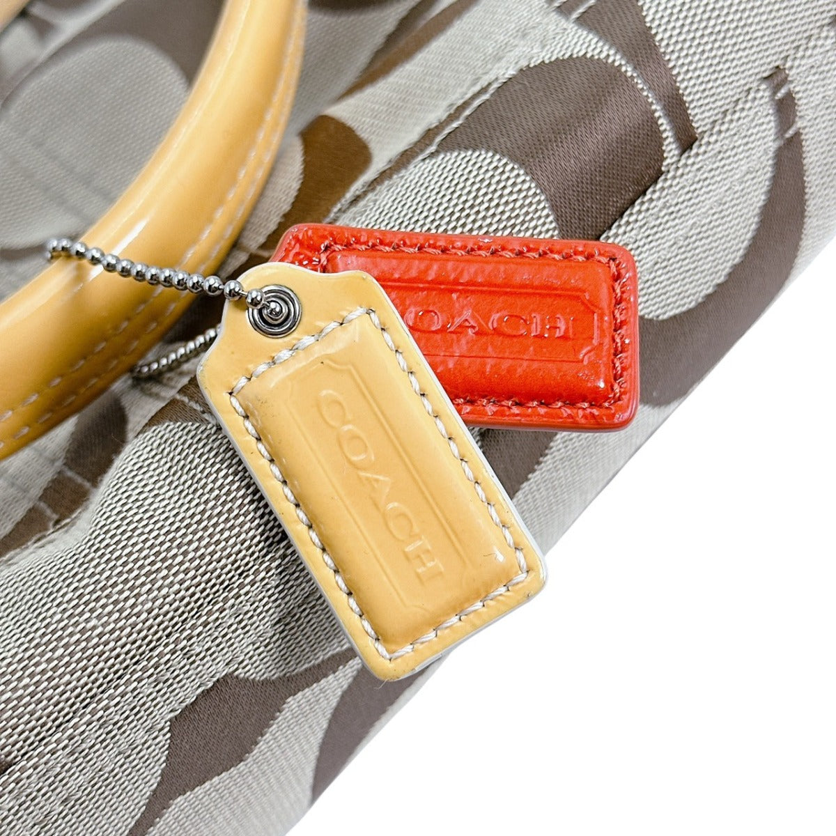 コーチ COACH ショルダーバッグ
ハンドバッグ 大容量 2wayバッグ キャンバス F14871 ベージュ 【SS】
【中古】