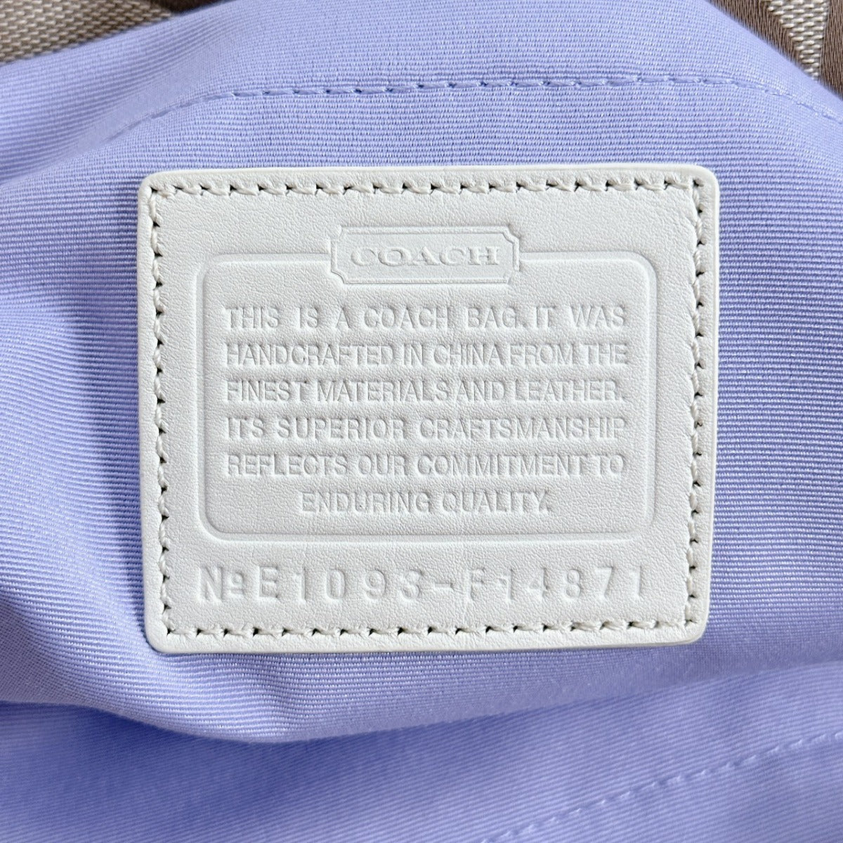 コーチ COACH ショルダーバッグ
ハンドバッグ 大容量 2wayバッグ キャンバス F14871 ベージュ 【SS】
【中古】