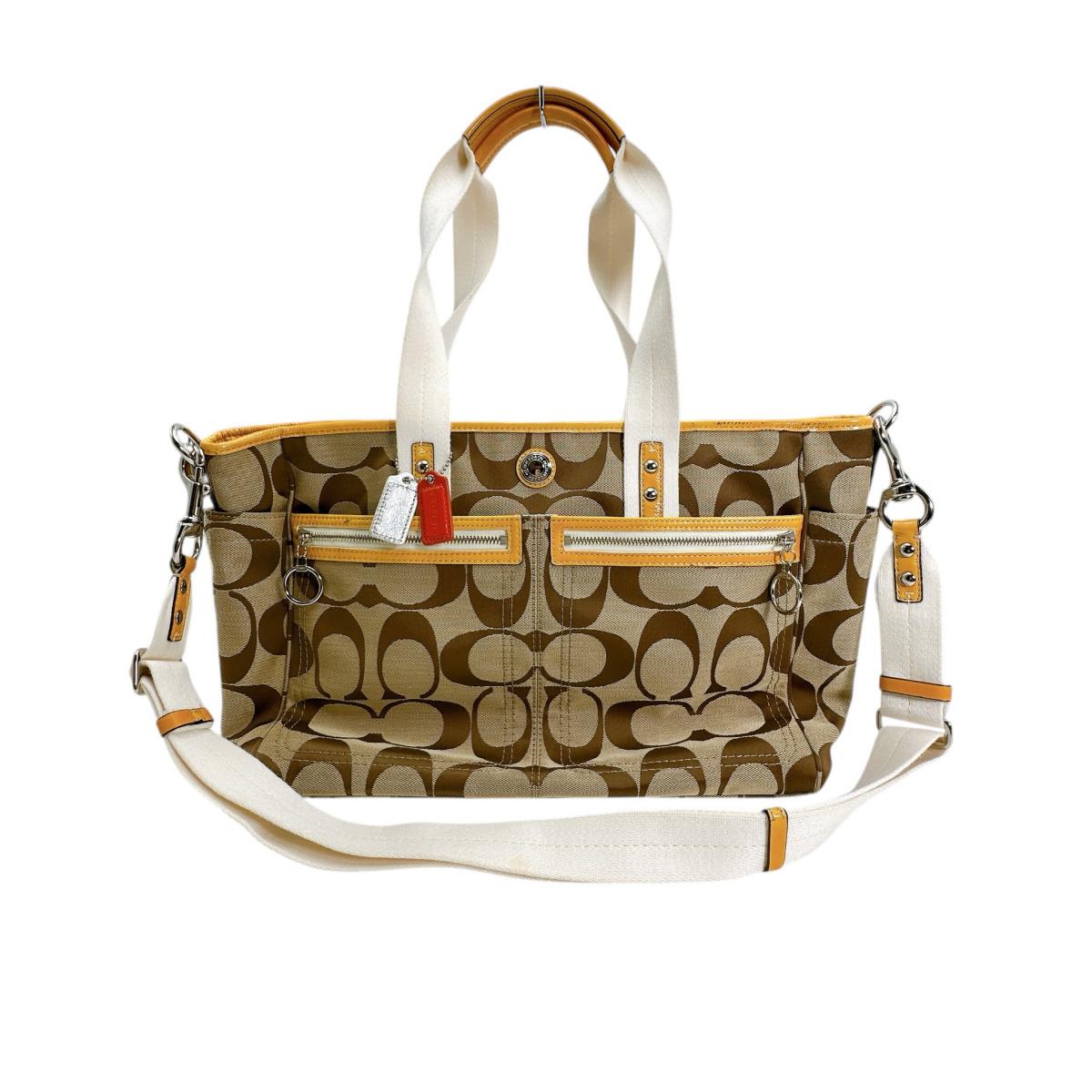 コーチ COACH ショルダーバッグ
ハンドバッグ 大容量 2wayバッグ キャンバス F14871 ベージュ 【SS】
【中古】
