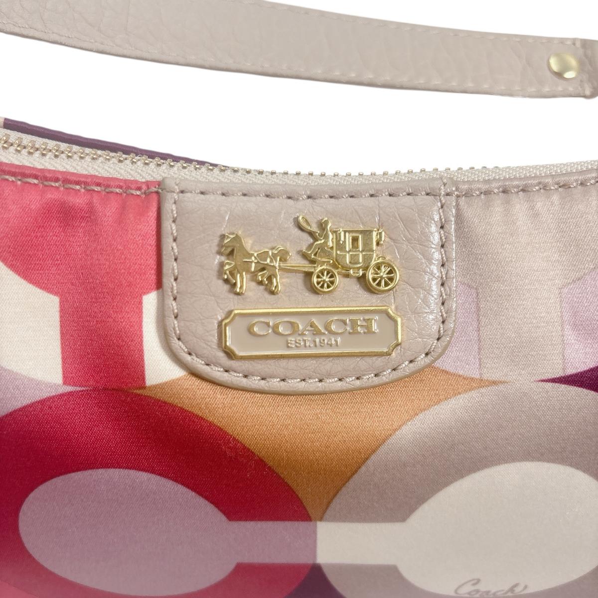 コーチ COACH ショルダーバッグ
ハンドバッグ 2WAYバッグ シルク 18630 マルチカラー 【SS】
【中古】