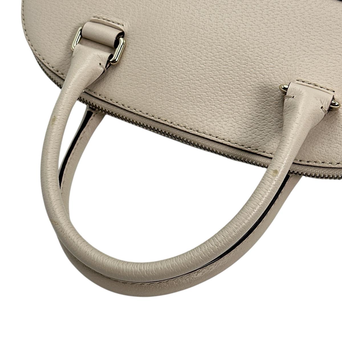 ケイトスペード Kate Spade ハンドバッグ
2WAYバッグ ハンドバッグ レザー ベージュ 【SS】
【中古】