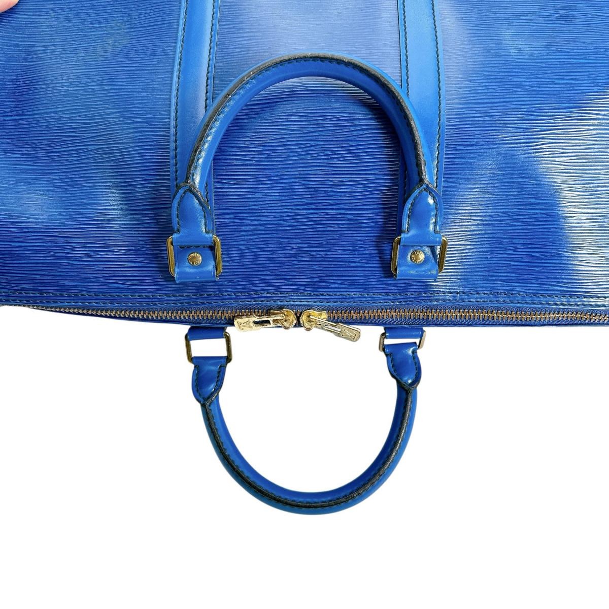 ルイヴィトン LOUIS VUITTON ボストンバッグ
旅行かばん エピ キーポル50 エピレザー M42965 トレドブルー LV
【SS】
【中古】