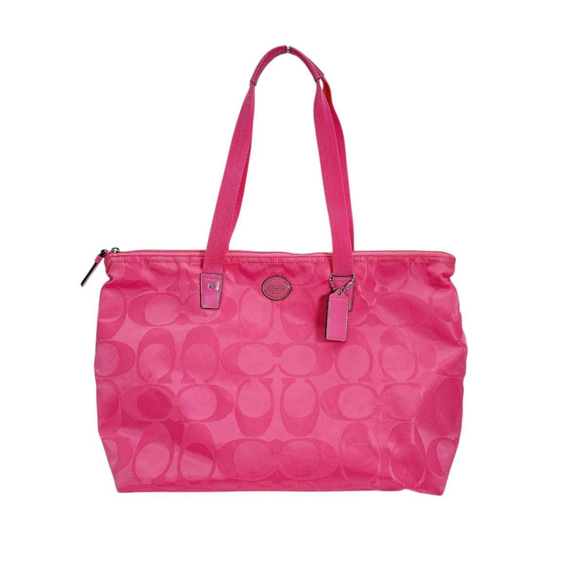 コーチ COACH トートバッグ
トートバッグ シグネチャー ナイロン ピンク 【SS】
【中古】