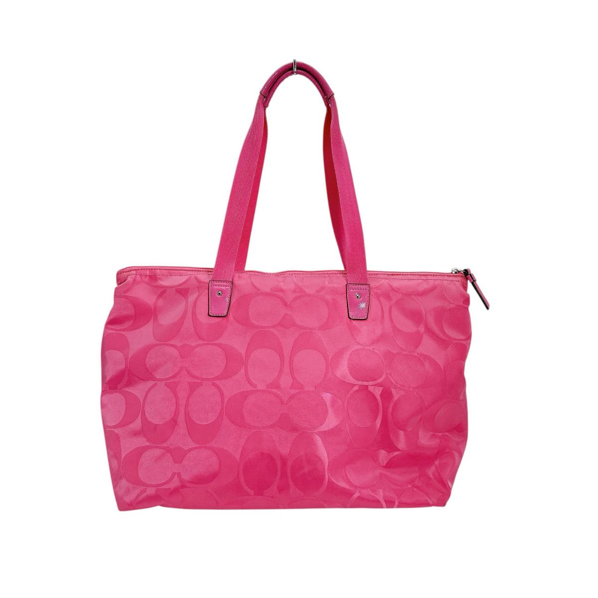 コーチ COACH トートバッグ
トートバッグ シグネチャー ナイロン ピンク 【SS】
【中古】