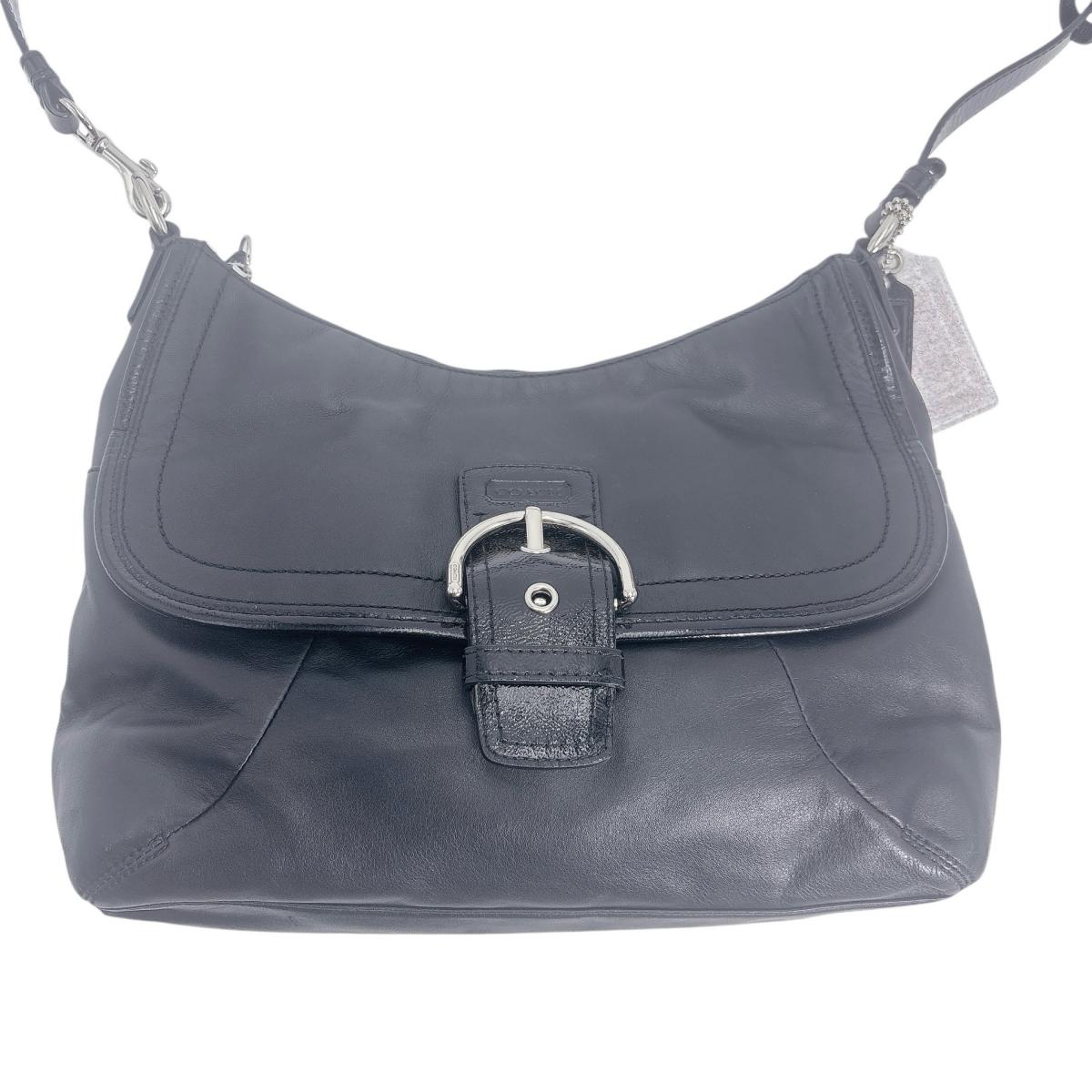 コーチ COACH ショルダーバッグ
ショルダーバック 斜め掛け 肩掛け レザー E1273-F19580 ブラック 【SS】
【中古】