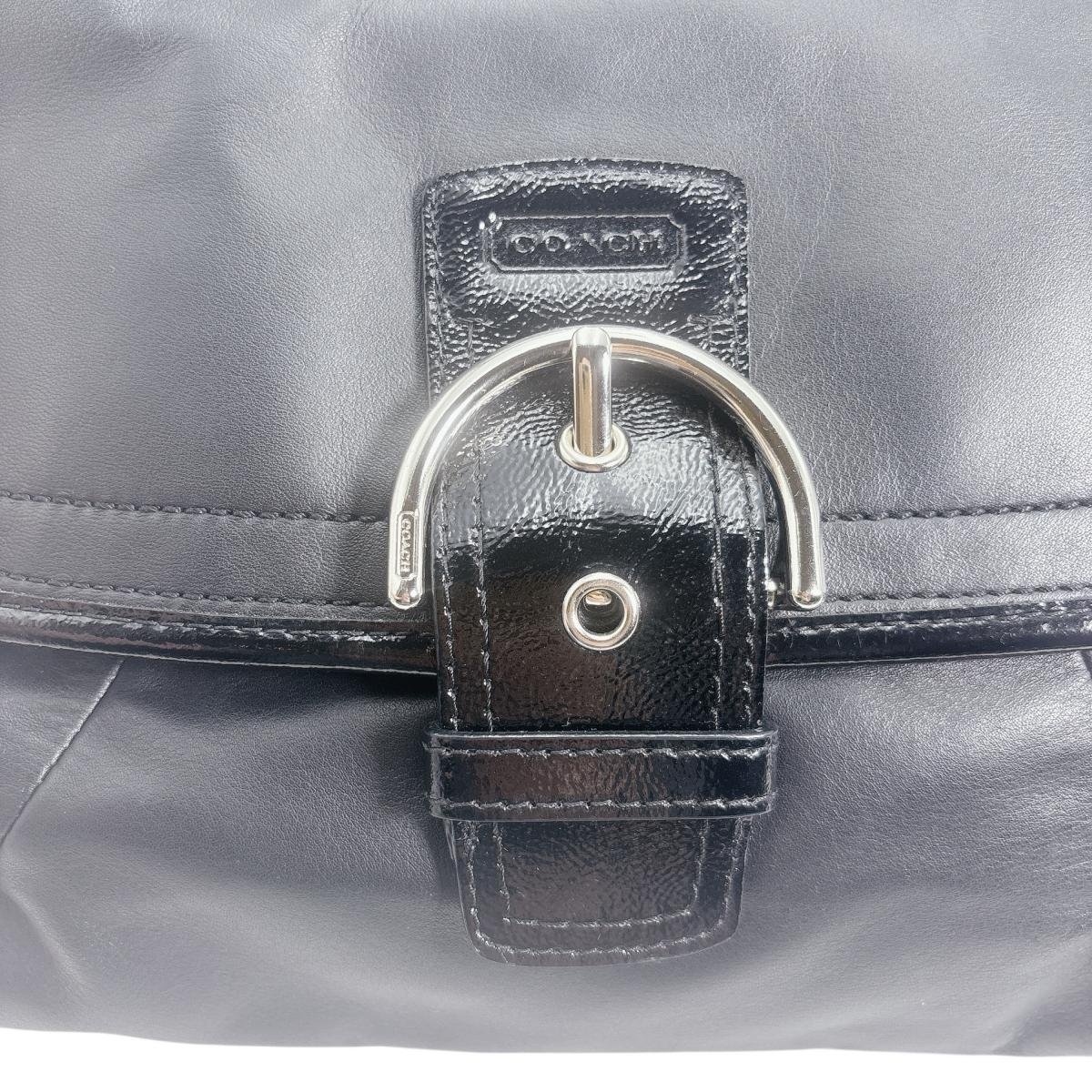コーチ COACH ショルダーバッグ
ショルダーバック 斜め掛け 肩掛け レザー E1273-F19580 ブラック 【SS】
【中古】