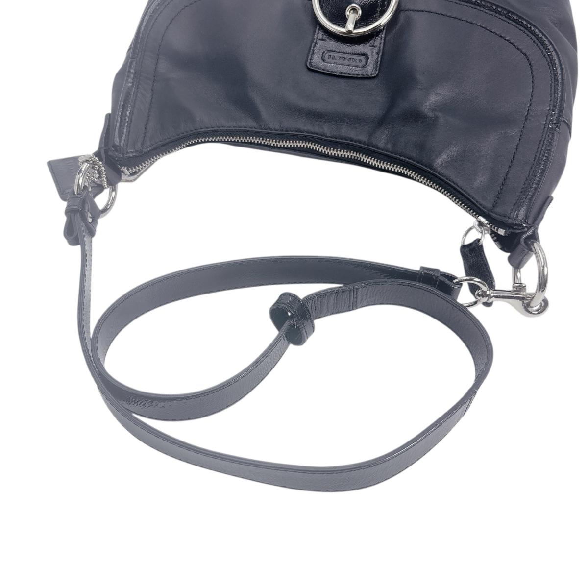 コーチ COACH ショルダーバッグ
ショルダーバック 斜め掛け 肩掛け レザー E1273-F19580 ブラック 【SS】
【中古】