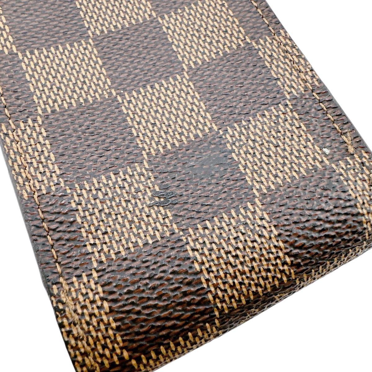 ルイヴィトン LOUIS VUITTON その他小物
シガレットケース ダミエ エテュイ・シガレット ダミエキャンバス N63024 ブラウン LV
【SS】
【中古】