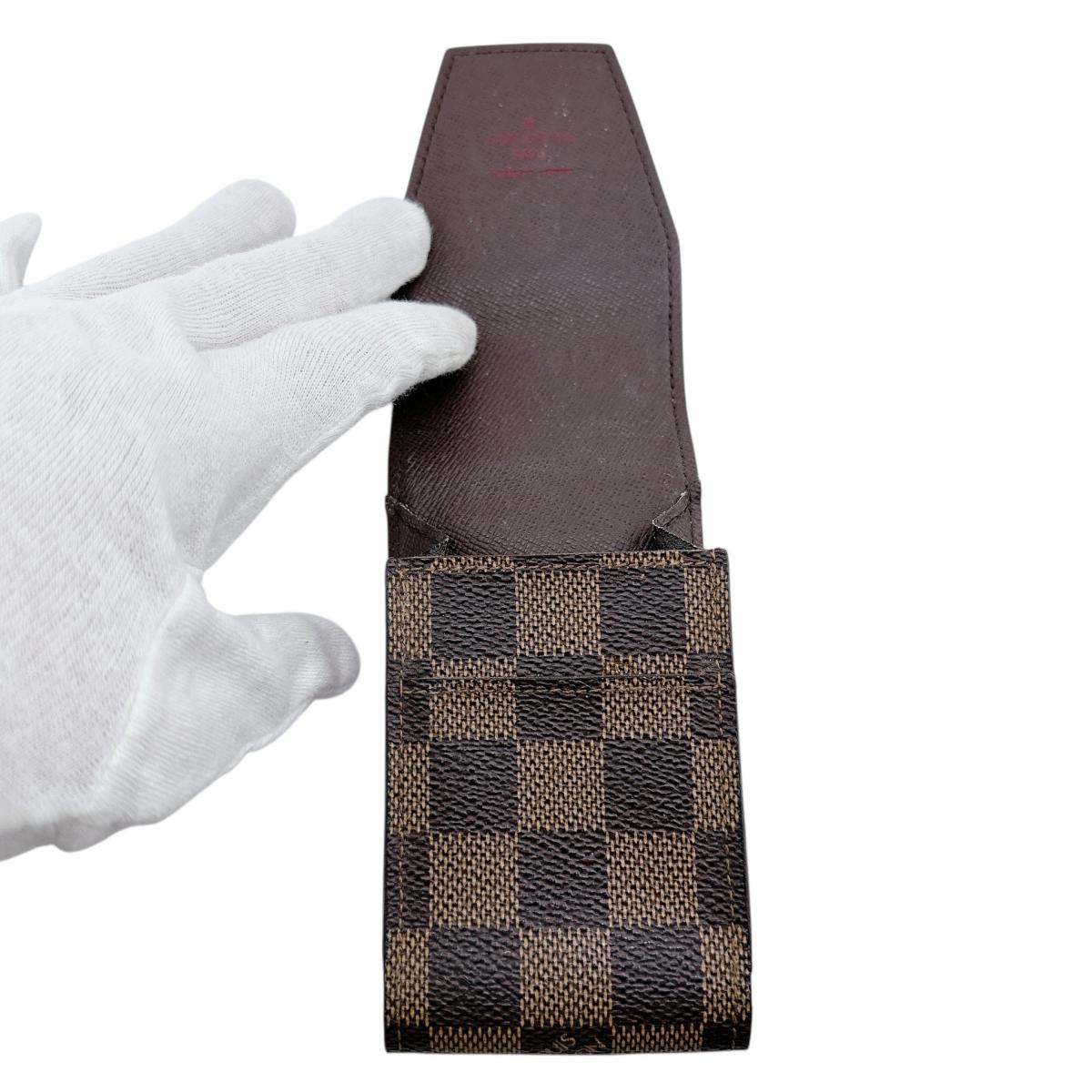 ルイヴィトン LOUIS VUITTON その他小物
シガレットケース ダミエ エテュイ・シガレット ダミエキャンバス N63024 ブラウン LV
【SS】
【中古】