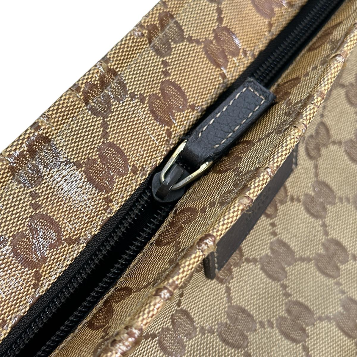 グッチ GUCCI ショルダーバッグ
ショルダーバッグ クリスタル GG PVCコーティングキャンバス 339569 ブラウン 【中古】