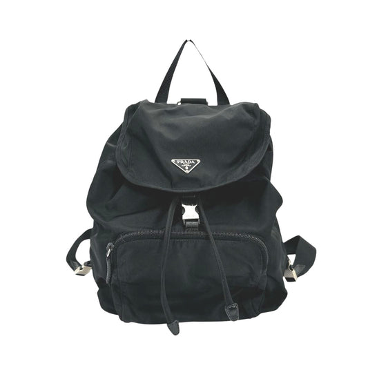 プラダ PRADA リュック・デイパック
 ナイロン バックパック リュック ナイロン B4650 ブラック 【SS】
 【中古】