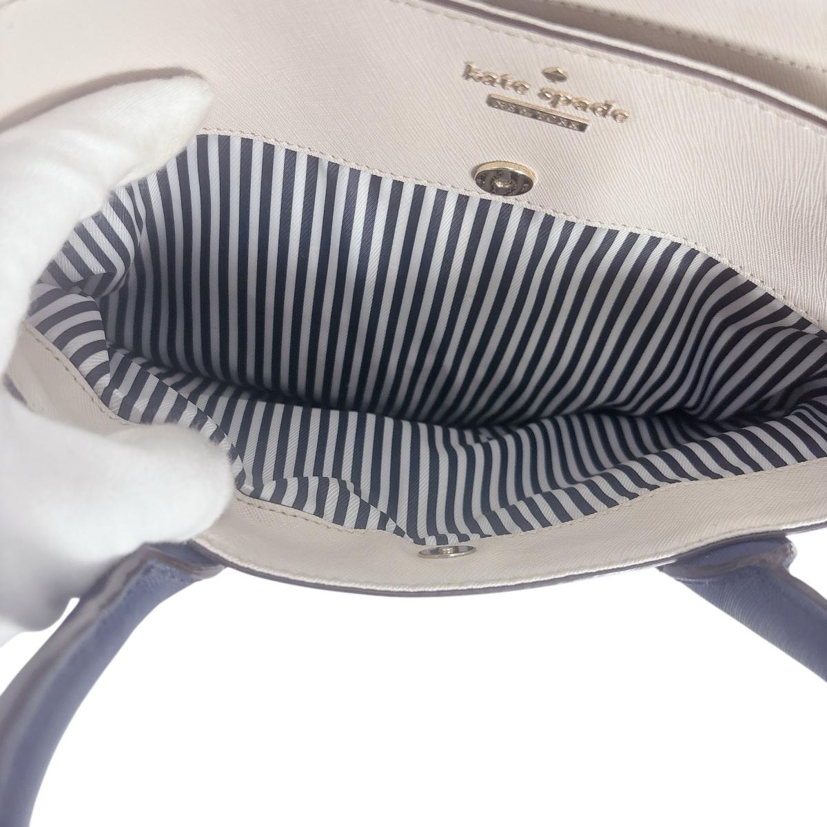 ケイトスペード Kate Spade ハンドバッグ
ショルダーバッグ 2WAYバッグ 合成皮革 ブルー×アイボリー 【SS】
【中古】
