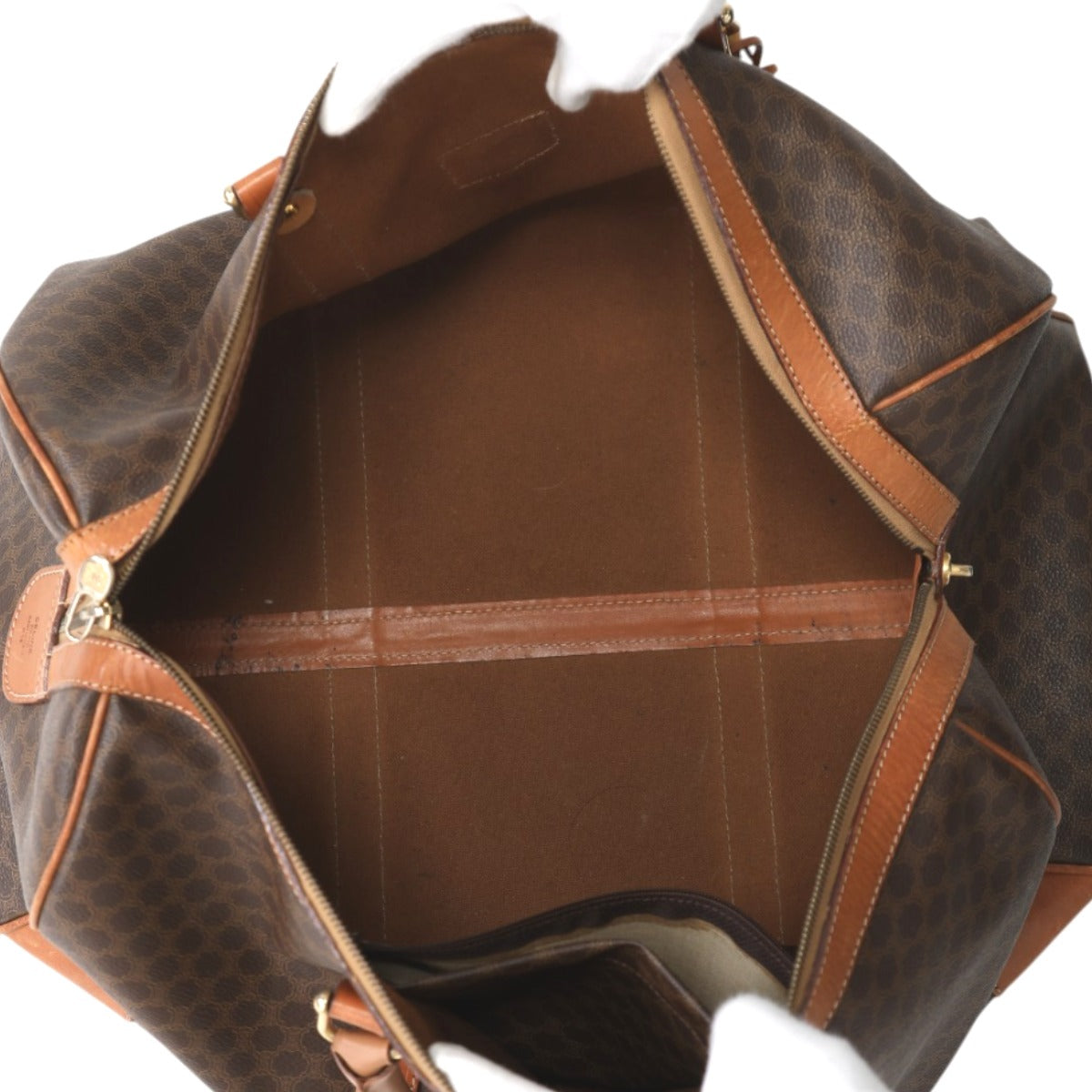 セリーヌ CELINE ボストンバッグ
旅行かばん マカダム ヴィンテージ レザー M12 ブラウン 【SS】
【中古】