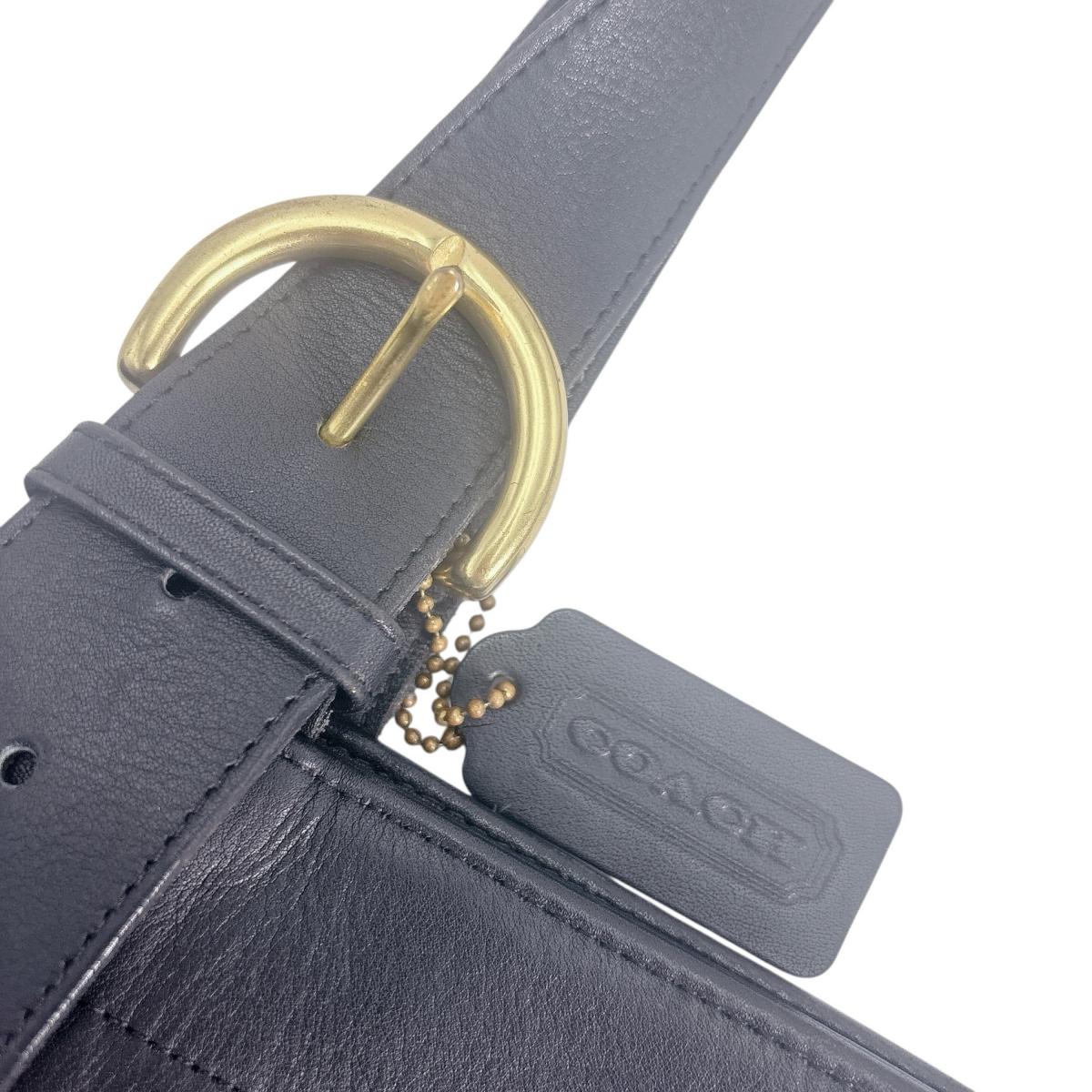 コーチ COACH トートバッグ
ハンドバッグ A4 ヴィンテージ オールドコーチ レザー D6C-4082 ブラック 【SS】
【中古】