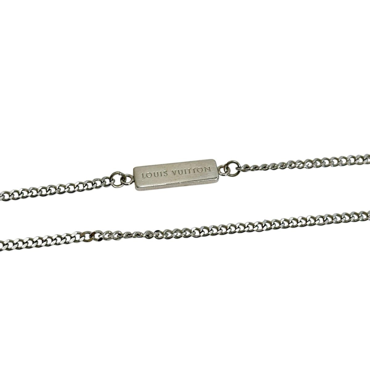 ルイヴィトン LOUIS VUITTON ネックレス
アクセサリー コリエ・LV アワード 真鍮 M00911 シルバー LV
【SS】
【中古】