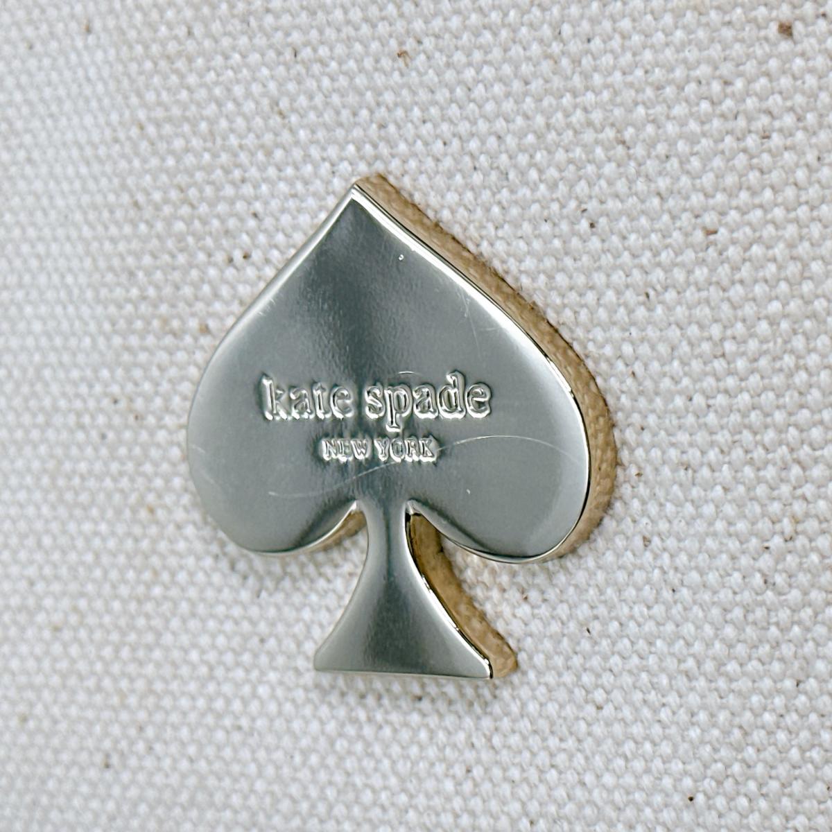 ケイトスペード Kate Spade ハンドバッグ
トートバッグ ビッグロゴ キャンバス PXRU6572 108 ベージュ 【SS】
【中古】