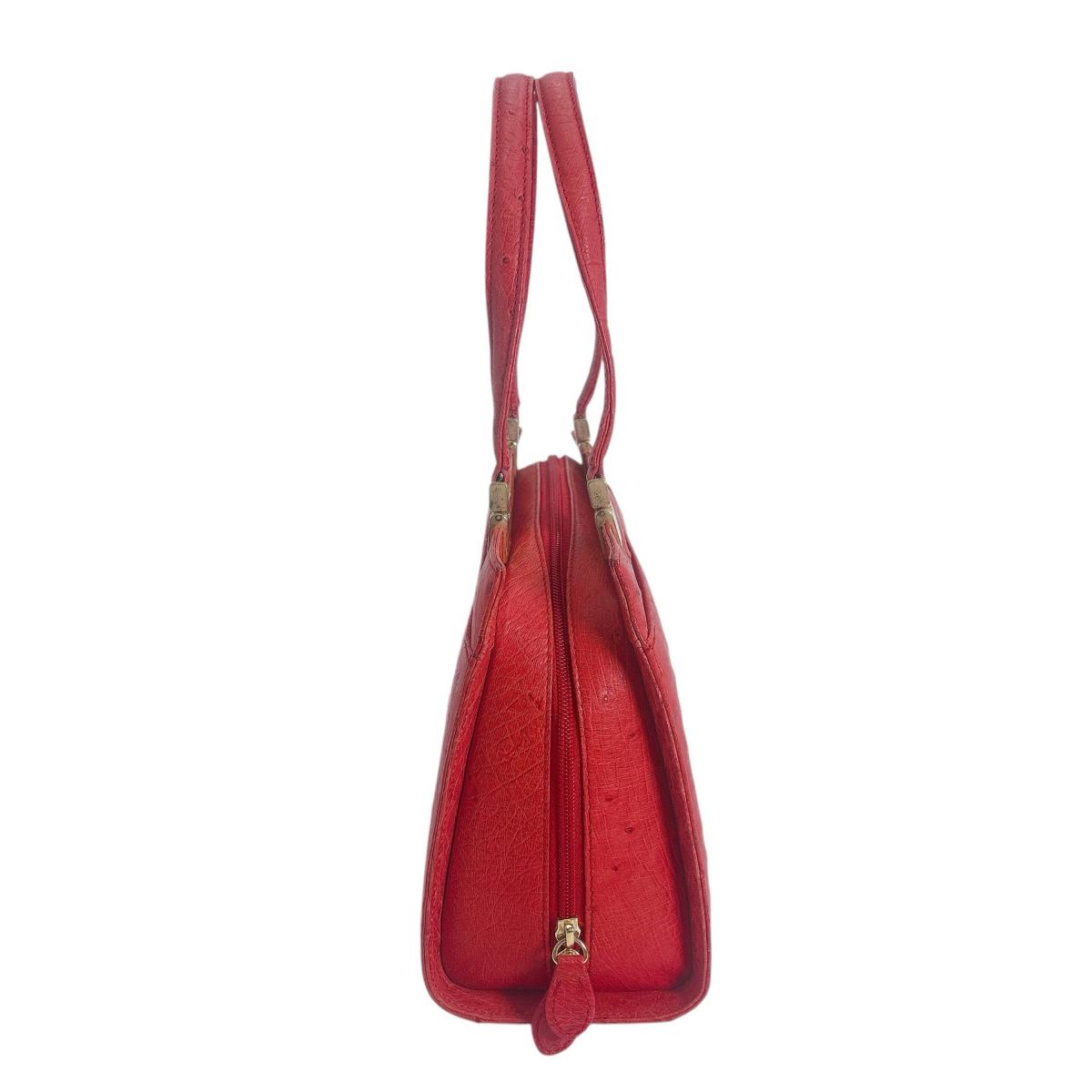 オーストリッチ ostrich ハンドバッグ
ハンドバッグ オーストリッチ レッド 【H】
【中古】