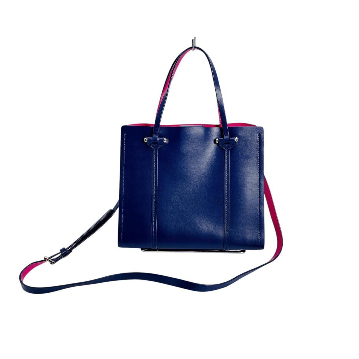ケイトスペード Kate Spade ハンドバッグ
2WAYバッグ エロディ アーバー スモール レザー ブルー×ピンク 【SS】
【中古】