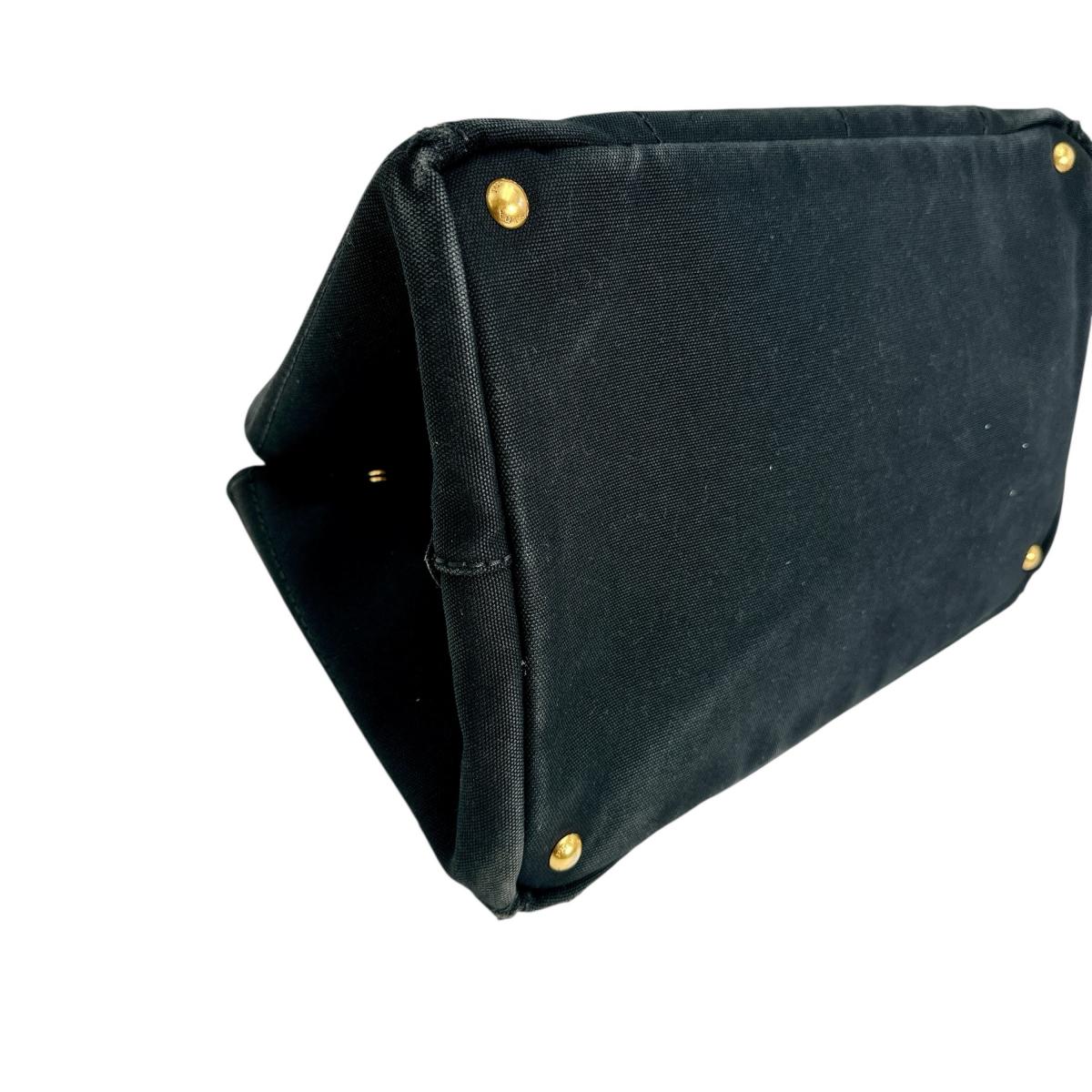 プラダ PRADA トートバッグ
Lサイズ カナパGM キャンバス IBG642 ブラック 【SS】
【中古】