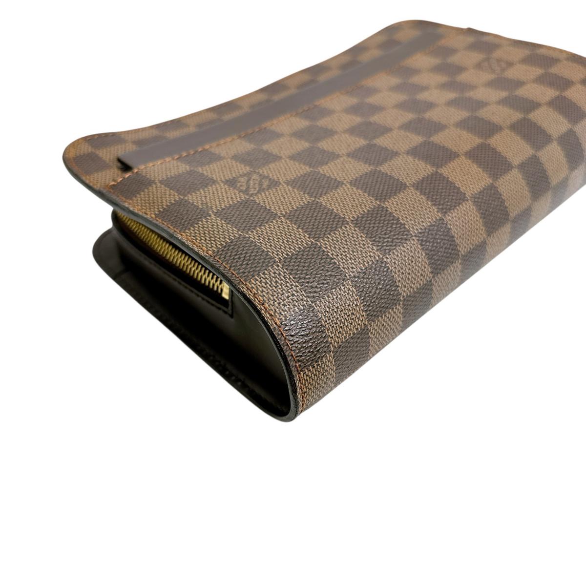 ルイヴィトン LOUIS VUITTON セカンドバッグ
クラッチバッグ ダミエ エベヌ サンルイ ダミエキャンバス N51993 ブラウン LV
【SS】
【中古】