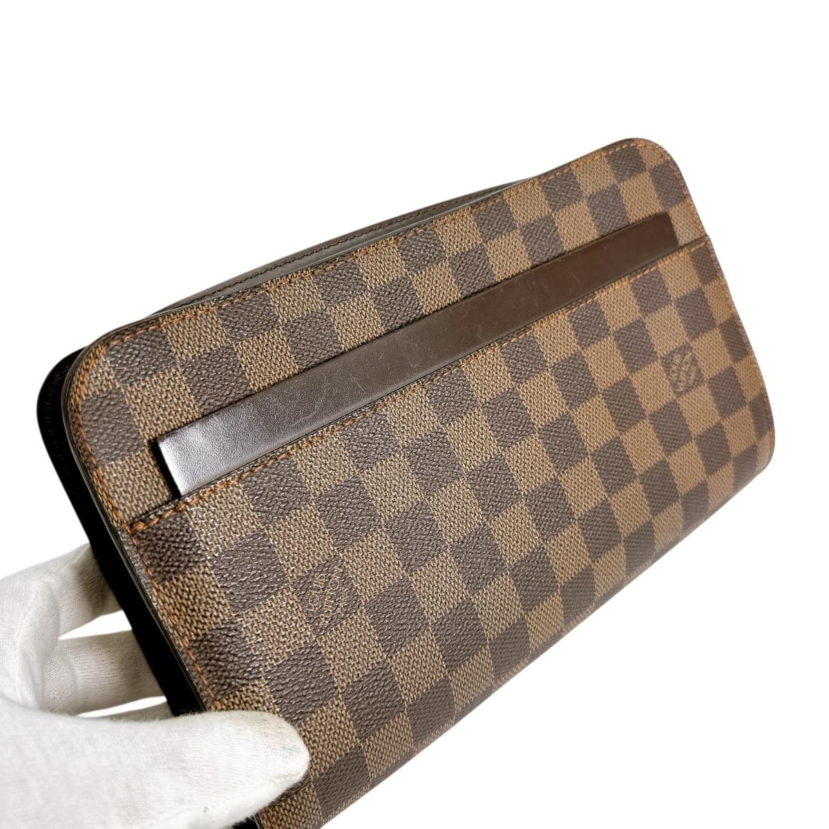 ルイヴィトン LOUIS VUITTON セカンドバッグ
クラッチバッグ ダミエ エベヌ サンルイ ダミエキャンバス N51993 ブラウン LV
【SS】
【中古】