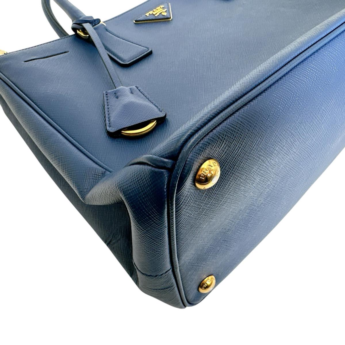 プラダ PRADA ハンドバッグ
ショルダーバッグ サファイアーノ ガレリア レザー 1BA786 ブルー 【SS】
【中古】