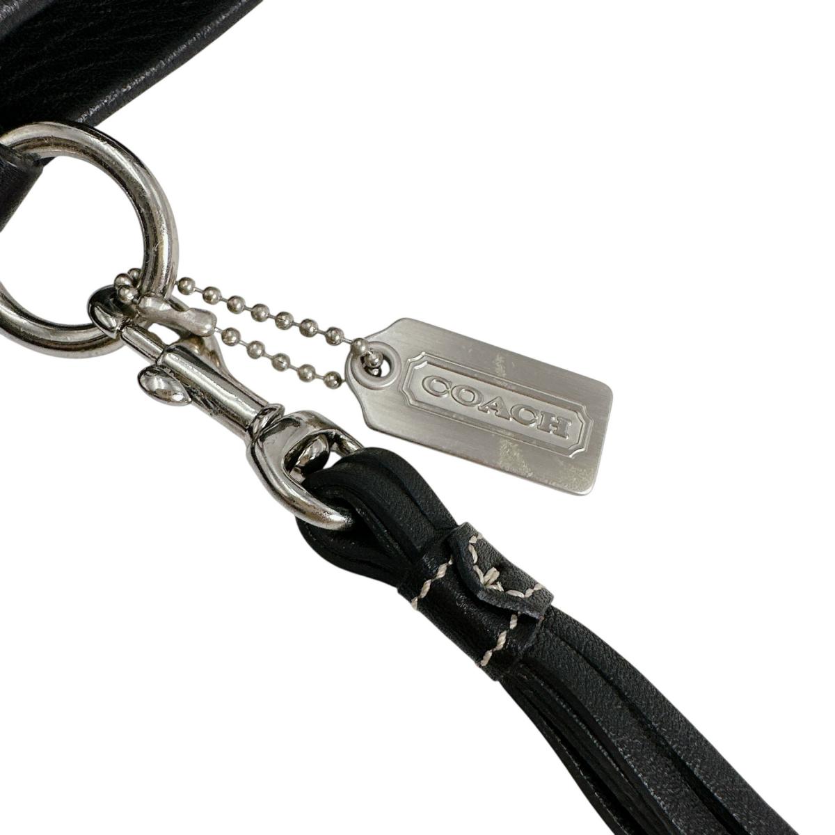 コーチ COACH ショルダーバッグ
トートバッグ タッセル 斜めがけ レザー K04S-1428 ブラック 【SS】
【中古】