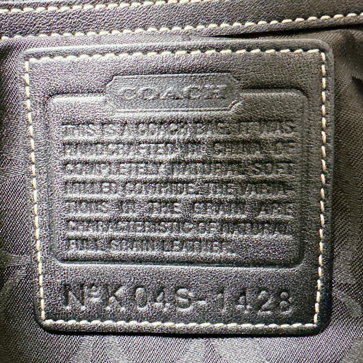 コーチ COACH ショルダーバッグ
トートバッグ タッセル 斜めがけ レザー K04S-1428 ブラック 【SS】
【中古】