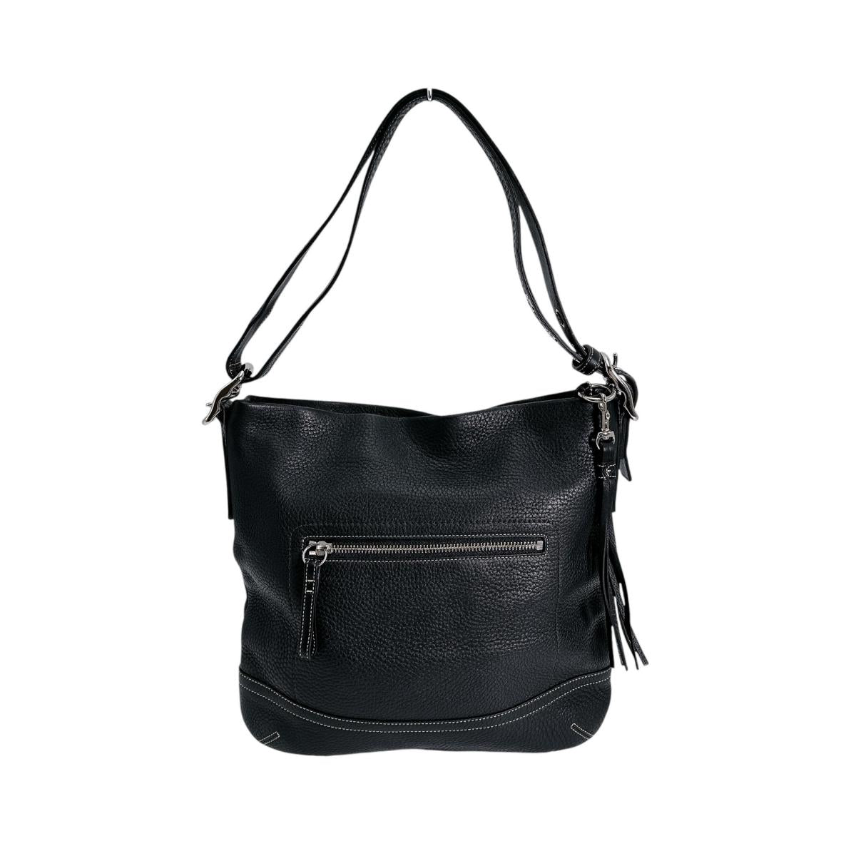 コーチ COACH ショルダーバッグ
トートバッグ タッセル 斜めがけ レザー K04S-1428 ブラック 【SS】
【中古】