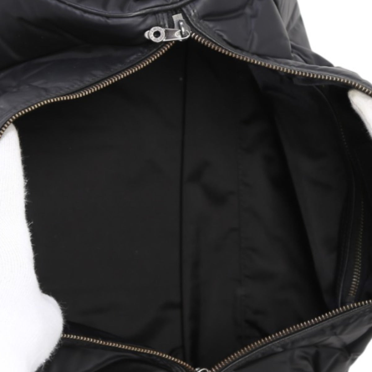 ハンティングワールド HUNTING WORLD ボストンバッグ
 旅行かばん ミニボストンバッグ PVC ブラック 【SS】
 【中古】