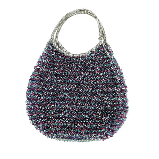 アンテプリマ ANTEPRIMA ハンドバッグ
 ワイヤーバッグ パーティー 結婚式 ワイヤー ピンク×水色 【SS】
 【中古】