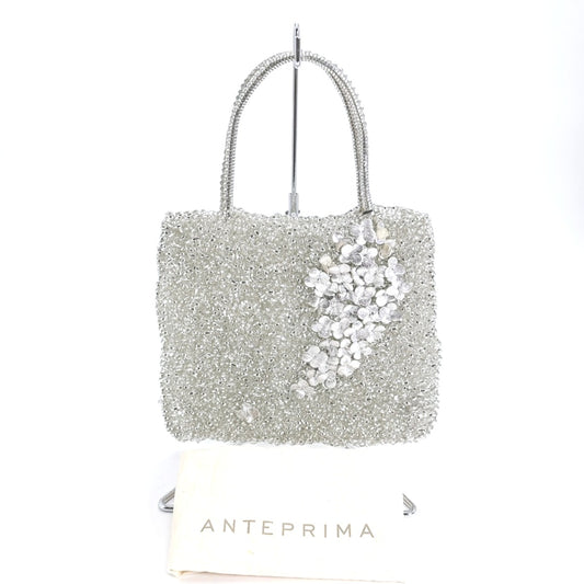 アンテプリマ ANTEPRIMA ハンドバッグ
 ワイヤーバッグ パーティー 結婚式 ワイヤー シルバー 【SS】
 【中古】