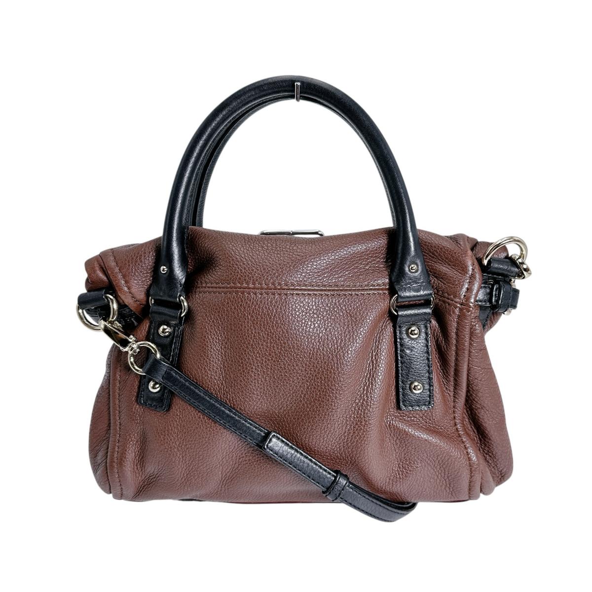 ケイトスペード Kate Spade ハンドバッグ
2wayバッグ ショルダーストラップ付 レザー ブラウン 【SS】
【中古】
