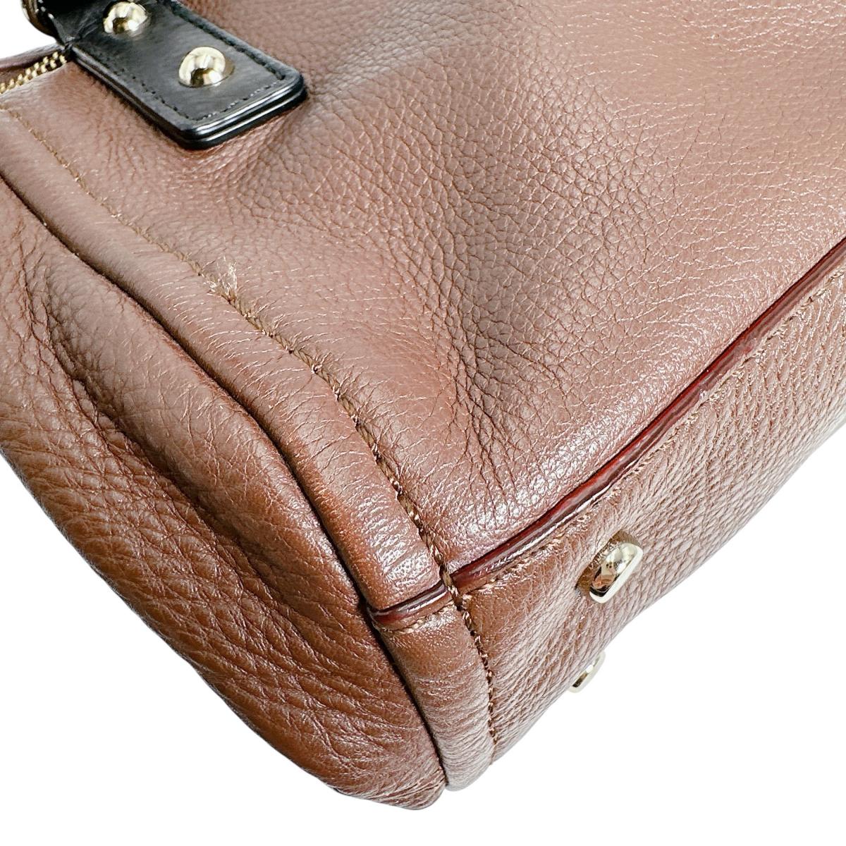 ケイトスペード Kate Spade ハンドバッグ
2wayバッグ ショルダーストラップ付 レザー ブラウン 【SS】
【中古】