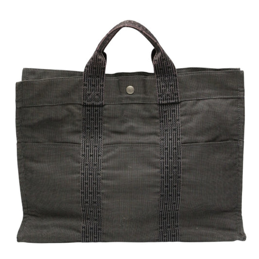エルメス HERMES トートバッグ
 トートバッグ ビジネスバッグ エールライントートMM キャンバス グレー 【SS】
 【中古】
