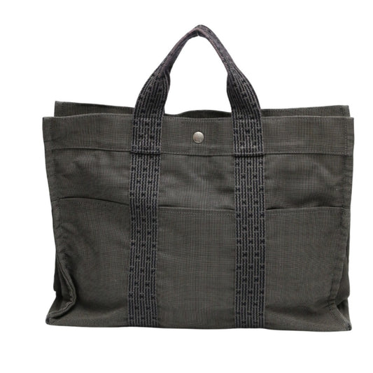 エルメス HERMES トートバッグ
 トートバッグ ビジネスバッグ エールライントートMM キャンバス グレー 【SS】
 【中古】
