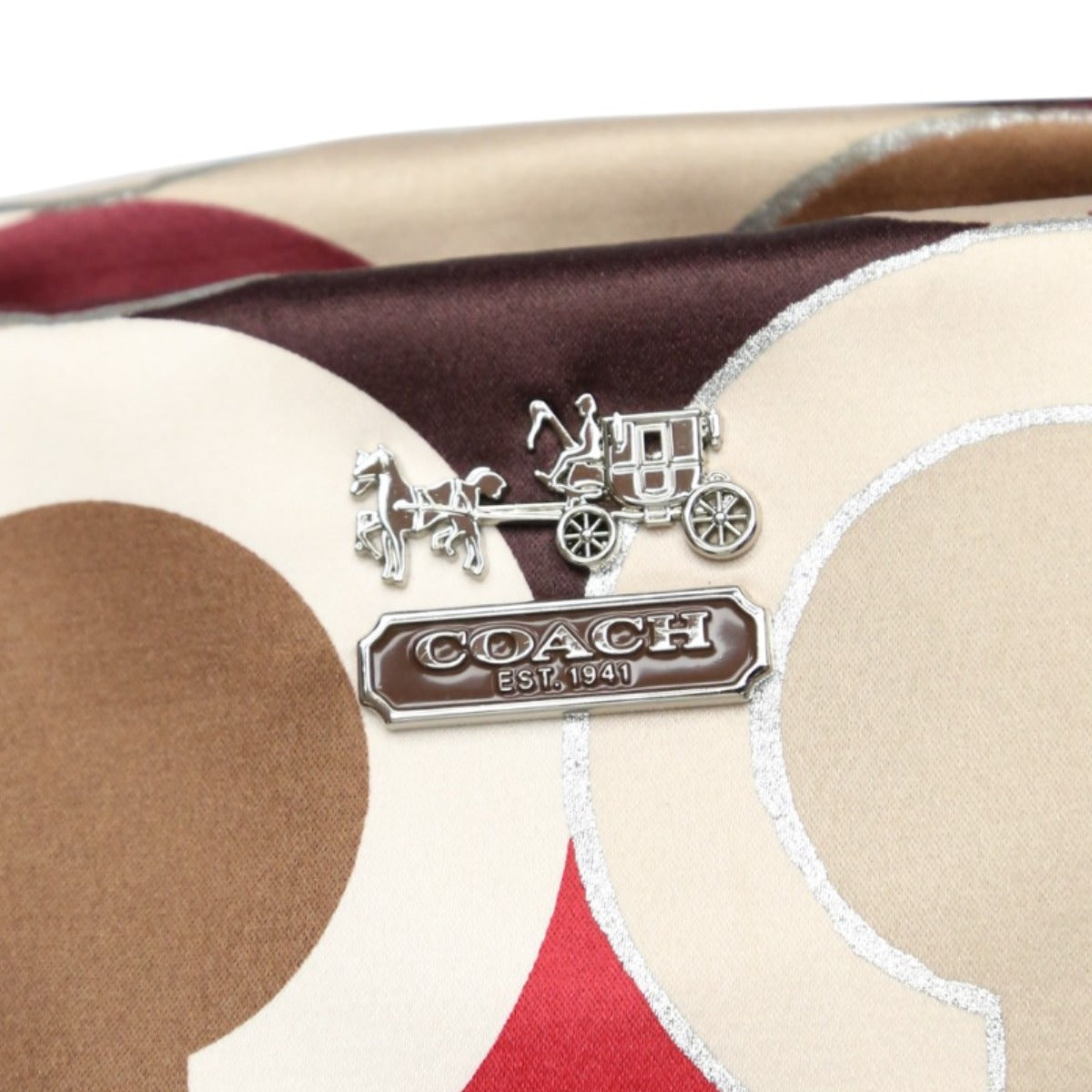 コーチ COACH ハンドバッグ
トートバッグ 肩掛け オプアート ナイロン F1273 マルチカラー 【SS】
【中古】